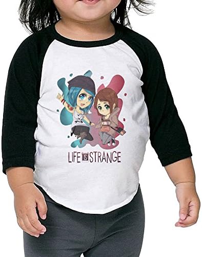 Life Is Strange Dontnod Entertainment Child Unisex Raglan Shirt Funny Baseball Jersey 3/4 Sleeve