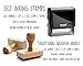 Personalized Self Inking Stamp - Return Address Stamp Customized - Custom Rubber Stamp – Housewarming Gift – Wedding Address Labels – Large 3 Lines – Family Last Name Customized Stamp
