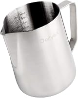 Dailyart Milk Frother Jug 900ml 304 Stainless Steel Coffee Pouring Pitcher