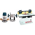 BOSCH 1617EVSPK Wood Router Tool Combo Kit with RA1171 Router Table