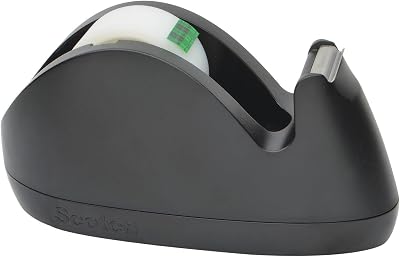 Scotch Rabbit Tape Dispenser C29 Pink or Black + Scotch Tape 19 mm x 8.89 m