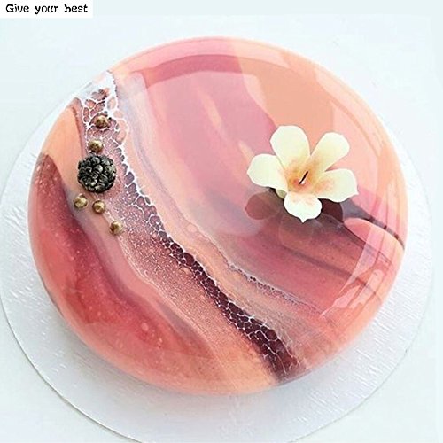 Emousport Round Silicone Cake Mold For Mousses Ice Cream Chiffon Cakes Baking Pan Decorating Accessories Bakeware Tools