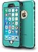 ImpactStrong Compatible with iPhone 6 Plus / 6s Plus Waterproof Case [Fingerprint ID Compatible] Slim Full Body Protection - Ocean Blue