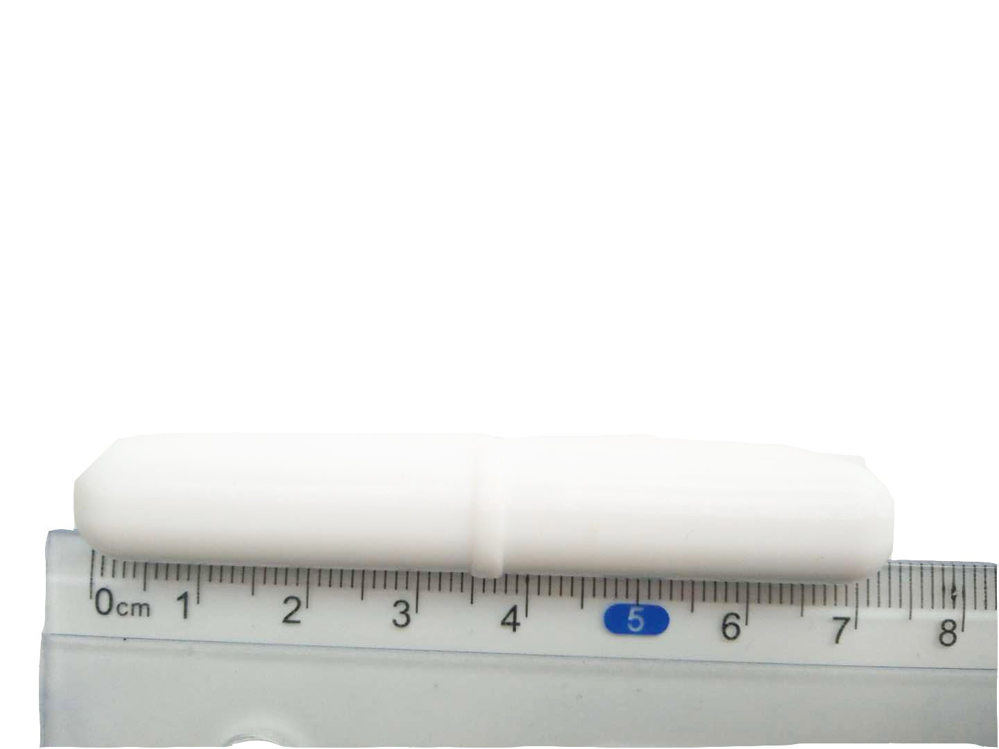 Zhi Ying Big White Magnetic Stirrer Mixer Bar (10mm*70mm, Pack of One)