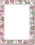 Peppermints Party Holiday Stationery - 80 Sheets