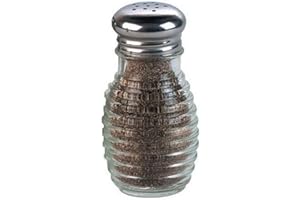 American METALCRAFT, Inc. 2 oz Beehive Salt or Pepper Shaker,Silver, 1 Count (Pack of 1)