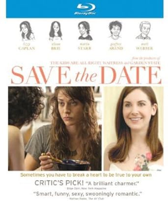 Amazon Com Save The Date Blu Ray Lizzy Caplan Alison