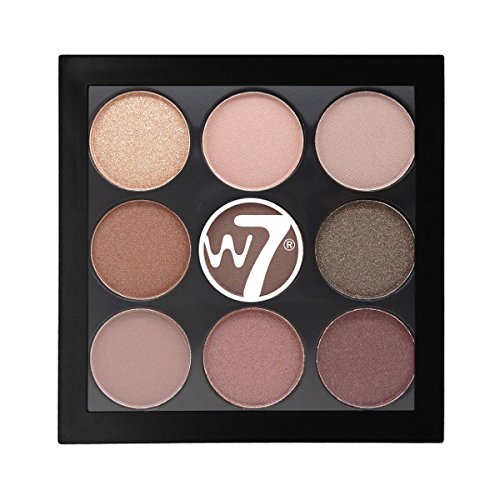 W7 The Naughty Nine Shades of Eye Colour Eyeshadow Palette-Mid Summer Nights