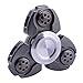 Fidget Spinner, Karei Zinc Alloy Metal Hand Tri-spinner Fidget Toys Stress Reducer for ADHD ADD Autism Anxiety, 3 - 5 Mins Noiseless Spinning, Fashion Design
