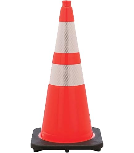 Amazon.com: JBC Revolution Series Traffic Cone - Orange, with 3M
