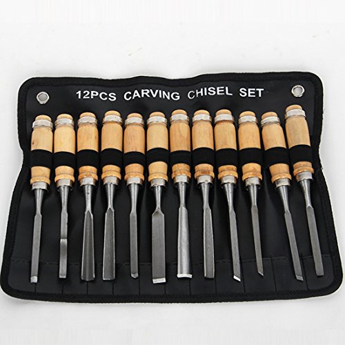 FenglinTech Carving Chisel Set, 12Pcs Carving Tool Kit for Worker Nerf Modification