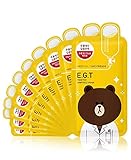 Mediheal Line Friend E.G.T Timetox Ampoule Mask Sheet 27ml X 10pcs