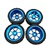 sea jump Accessories Parts 4Pcs Remote Control car Alloy & Tires RC Car Wheels for 1/18 Wltoys A959 A969 A949 A979 K929, Alloy