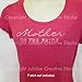 Mother of the Bride Iron On Rhinestone Crystal T-shirt Transfer by Jubilee Rhinestones