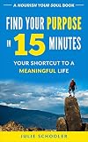 Find Your Purpose in 15 Minutes: Your Shortcut to a Meaningful Life (Nourish Your Soul) by Julie Schooler, Kate Kearns