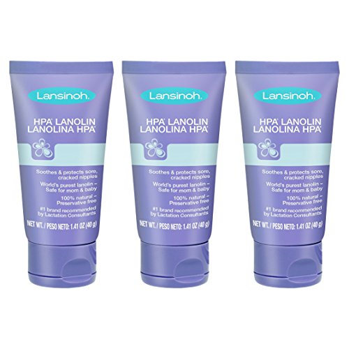 Lansinoh HPA Lanolin for Breastfeeding Mothers, 40 Grams (Pack of 3)