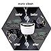 Aucma Professional Ultrasonic Jewelry Cleaner with Digital Timer for Cleaning Eyeglasses, Watches, Rings, Necklaces, Coins, Razors, Dentures, Combs, Tools, Parts, Instruments