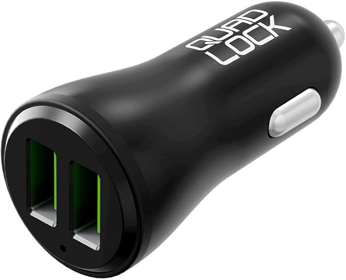 Quad Lock Dual USB QC 3.0 12V Car Charger Amazon.co.uk Electronics