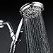 HotelSpa 7-Setting Hand Shower with On/Off Pause, Chrome, 4