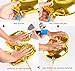 Cute Gold Alphabet Letters Balloons Happy Birthday Party Decoration Aluminum Foil Membrane Ballon