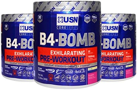 USNs B4-BOMB Acai Berry 30 Servings [3 Pack]