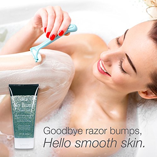 GiGi No Bump Skin Smoothing Shave Gel with Salicylic Acid, and