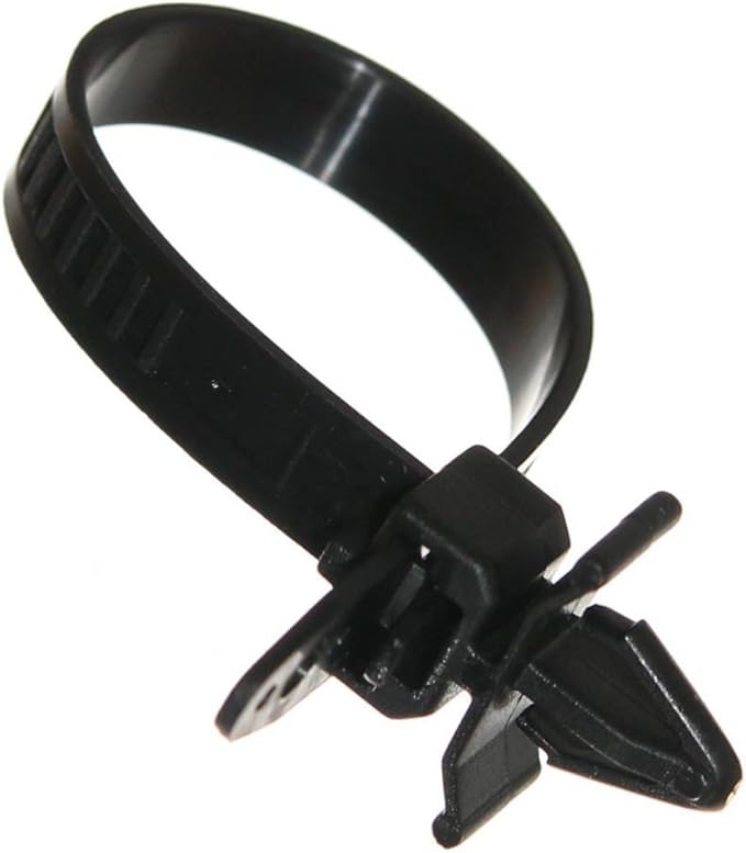 12x Cable Ties with Clip Hose/Black Detachable Anchor InCar Mount Ring Holder Set of 12 Amazon
