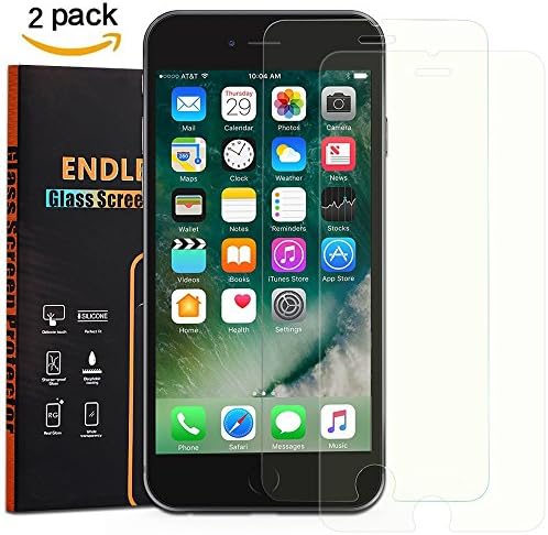 iPhone 6s Plus Screen Protector (3 Pack),ENDLER [Shatter Proof] 3D Touch Rouned-Fit Design Tempered Glass Screen Protector for Apple iPod Touch 5,iPod Touch 5 Glass Screen Protector (Ultra-Clear)