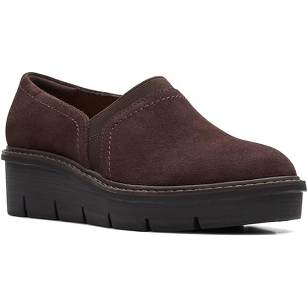 Amazon.com | Clarks Citistride Lace Brown Suede 7.5 D (M  display picture 1