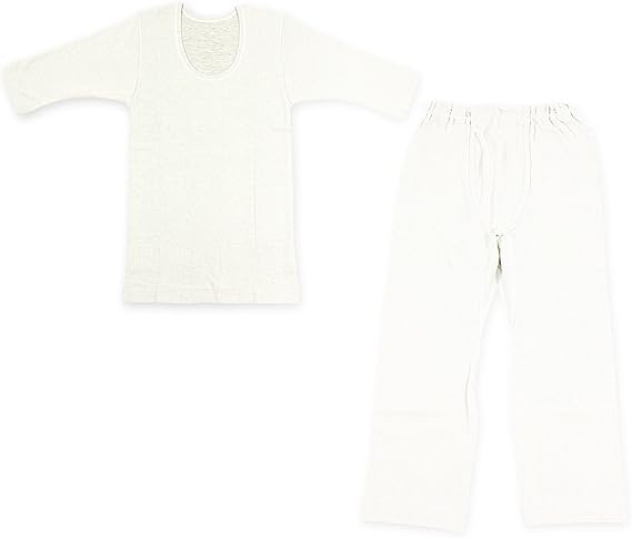 Amazon 装道 男物和洋兼用肌着 M Lサイズ 静電気防止繊維 サンダーロン シャツズボン下セット 肌着ステテコセット 日本製 検針済 アームウォーマー 通販