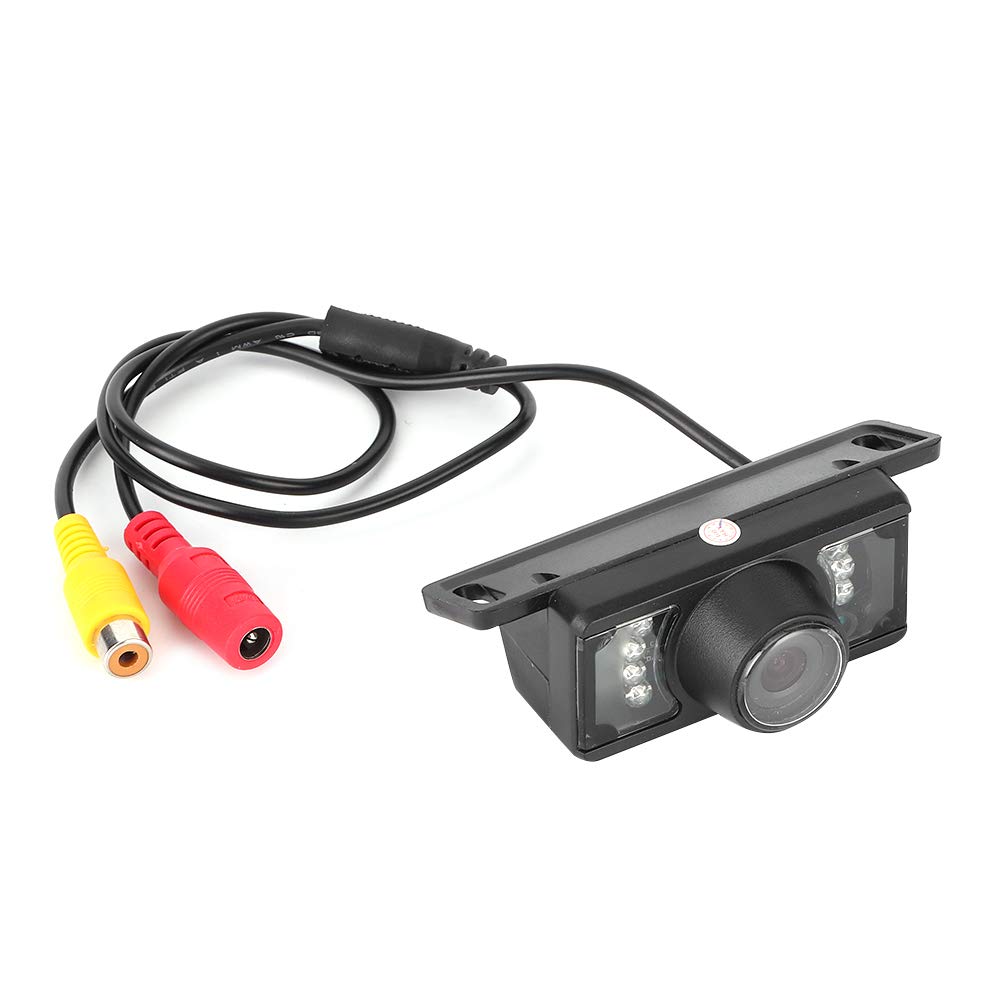 Car Rear View Backup Camera LED Night Vision Waterproof Short Plate Reversing Parking Monitor