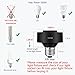 LoraTap Wireless Remote Control E26 Light Socket Kit 656ft 915MHz Range On Off Switch for LED Bulbs and Fixtures 30W Max., 2 Years Warranty (Black)