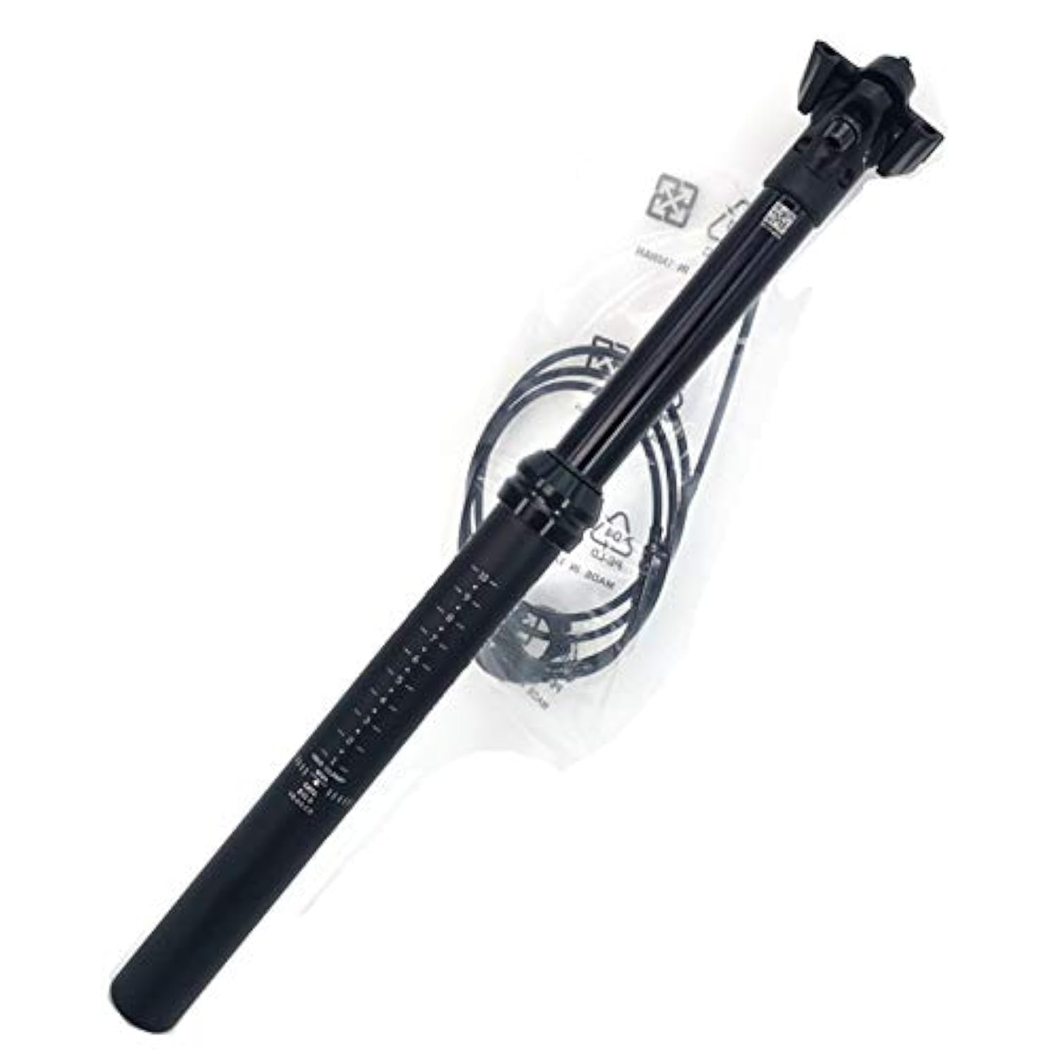 Zoom Satori Comp Hydraulic Suspension Seat Post Seatpost 30.9/31.6mm Remote Control (30.9mm)