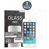 iPhone 7 6S 6 Screen Protector, (3 Pack) Abestbox 9H HD Premium Tempered Glass for iPhone7/ 6s/ 6 (4.7 inch), Ultra Thin (0.26mm), 99.9% Light Transmission, Most Durable