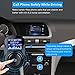 Bluetooth FM Transmitter, Bluetooth Car Adapter, Wireless In-Car Bluetooth Receiver Hands-free Car Charger with Dual USB Ports For iPhone Samsung, Supporting TF Card Mp3 Player