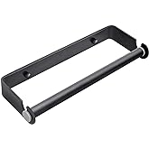 PEDORUBY Under Cabinet Paper Towel Holder, Adhesive or Drill Mount Paper Towel Holder, Wall Mount Paper Towel Holders for Kit