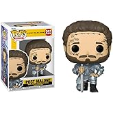 Funko Knight Post Malone with Sword + Pop Protector: Pop! Rocks Vinyl Figure (Gift Set Bundled with ToyBop Brand Box Protector Collector Case)
