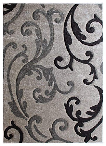 Hollywood Modern Area Rug Champagne Design #H 290 (8Ftx10Ft6In)