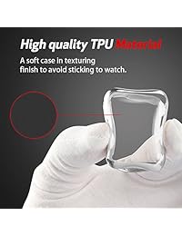 Notocity   Funda de TPU para Apple Watch Series 3 y 2, 38 mm