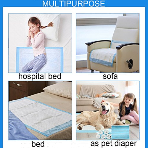Disposable Bed Pads, Homkare Disposable Incontinence Bed Pads