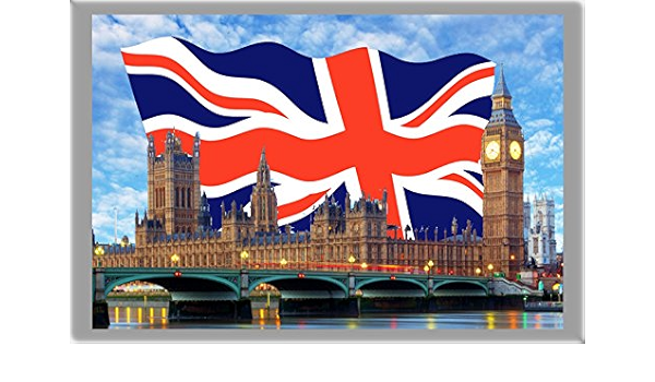 Imán para nevera de Londres, la ciudad capital de Reino ...