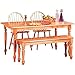Coaster Home Furnishings Benson Rectangle Dining Table, Natural