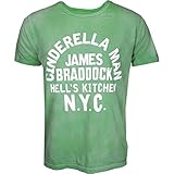 Roots of Fight James Braddock Cinderella Man Shirt - Green - X-Large