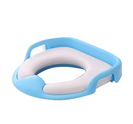 SYGA Baby Toilet seat Safe Soft Training seat Potty Sitting Ring with Handles Bathroom Trainer