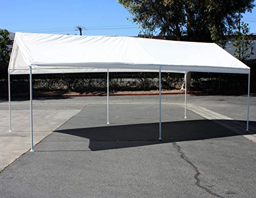 9TRADING Add On Canopy Garage Side Wall Kit 4 10'x20' Tent Parking Carport Party Shelter