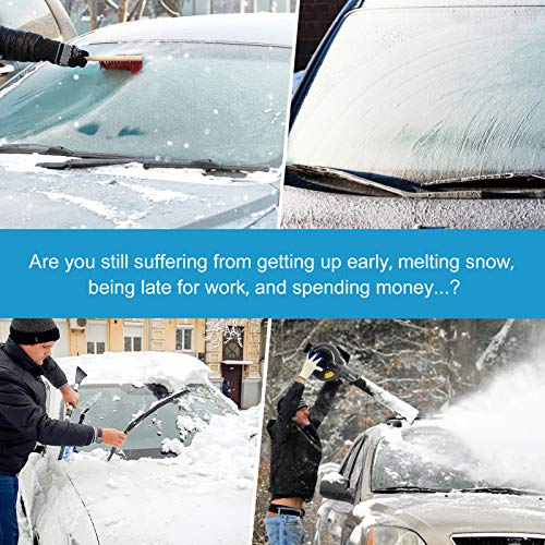 Kohree Upgrade Car Windshield Snow Ice Cover, Flexible 600D Oxford