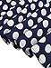Dressystar DS1956 Women Vintage 1950s Retro Rockabilly Prom Dresses Cap-Sleeve M Navy White Dot B