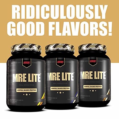 Redcon1 MRE Lite Protein Powder Animal Based Protein, Contains No