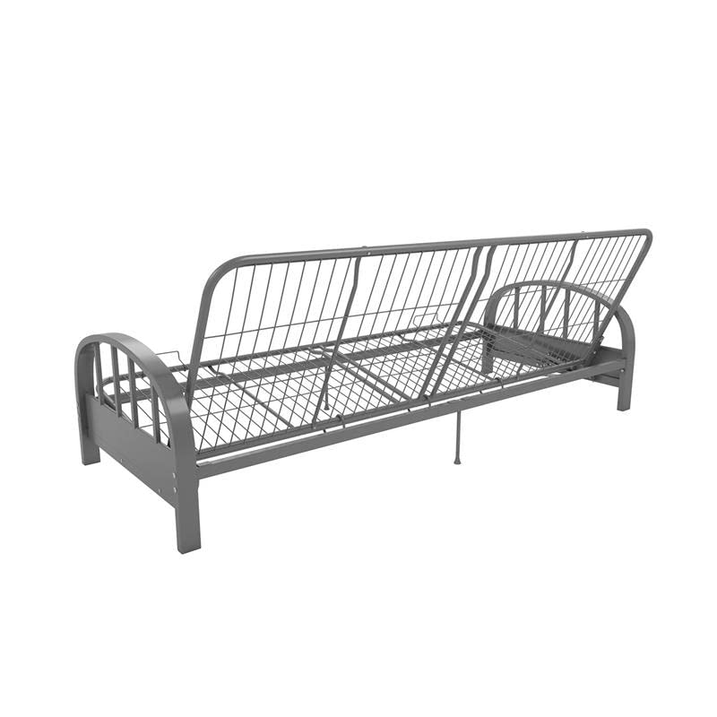 DHP Aiden Futon Metal Frame, Converts Easily To A Full Size Bed