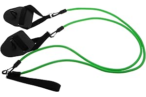 TOGEVAL Swim Training Equipment with Reusable Paddles and Compact Design for-The-Go Workouts Freestyle Arm